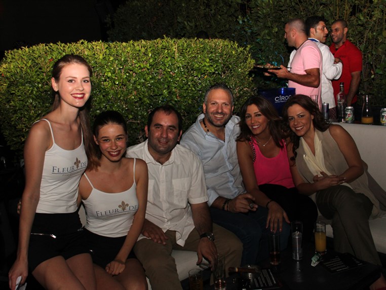 Fleur De Lys during Loubnaniyoun Fun Raising Party at SKYBAR